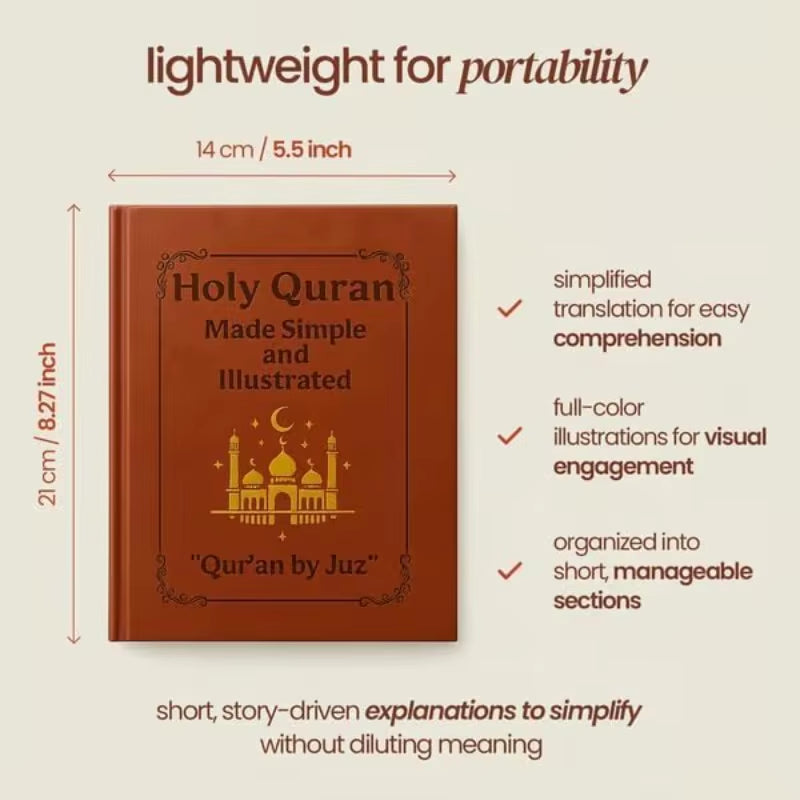 The Quran Journey - Holy Quran Made Simple and Illustrated Quran Study Guide All 114 Surahs