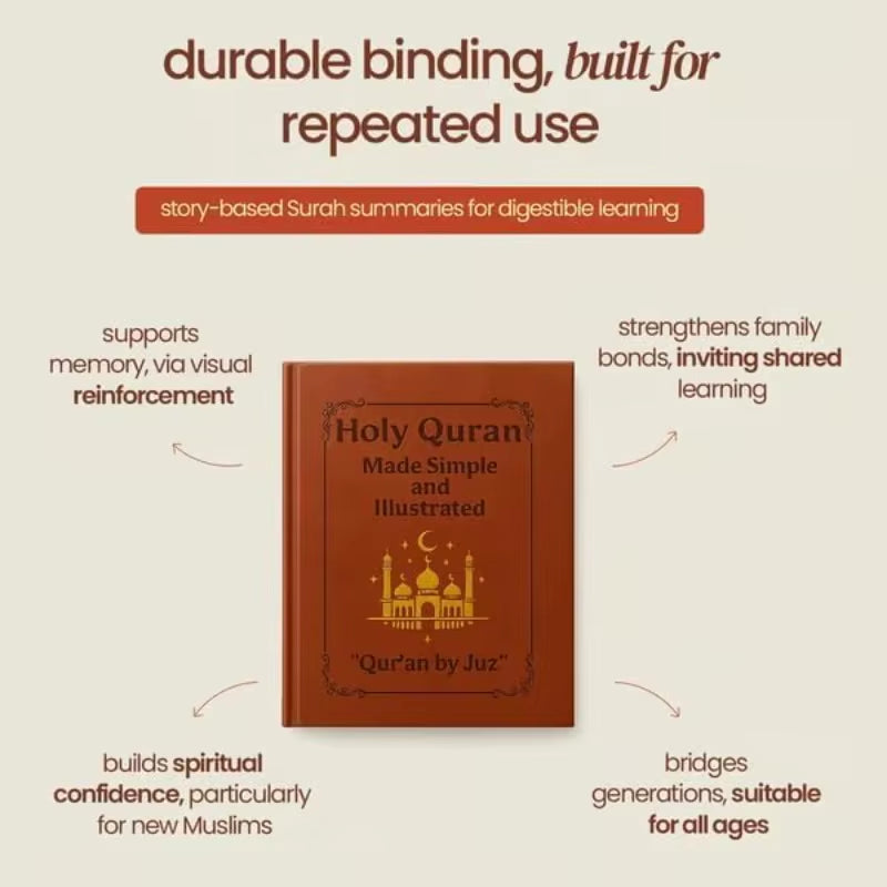 The Quran Journey - Holy Quran Made Simple and Illustrated Quran Study Guide All 114 Surahs